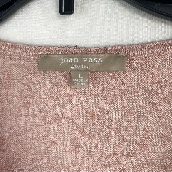 Joan Vass Studio light pink shirt - Picture 3 of 5